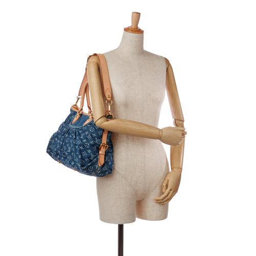 Louis Vuitton Monogram Blue Denim Neo Cabby MM Handbag