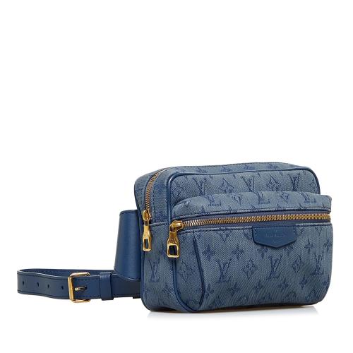 Louis Vuitton Monogram Denim Outdoor Bumbag, Louis Vuitton Handbags