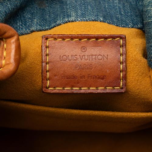 Louis Vuitton Monogram Denim Pleaty