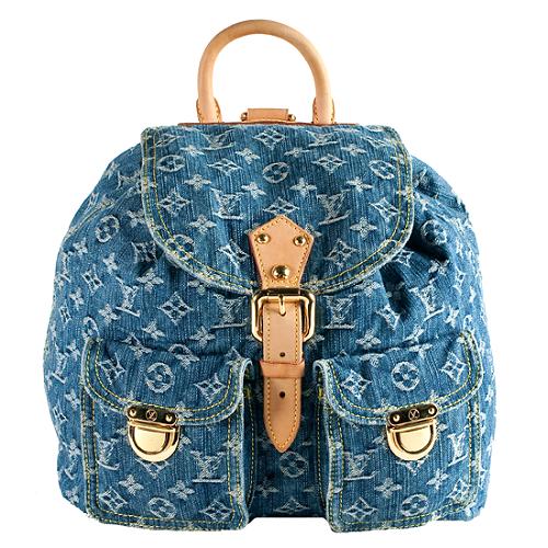 Louis Vuitton Monogram Denim Sac a Dos GM Backpack, Louis Vuitton Handbags