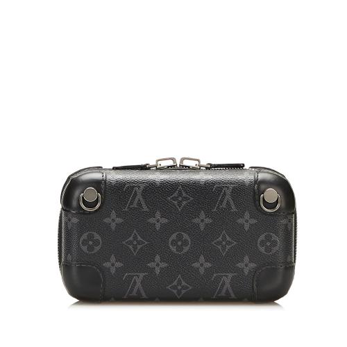 Louis Vuitton Monogram Eclipse Coated Canvas and Leather Horizon 50  Suitcase Louis Vuitton