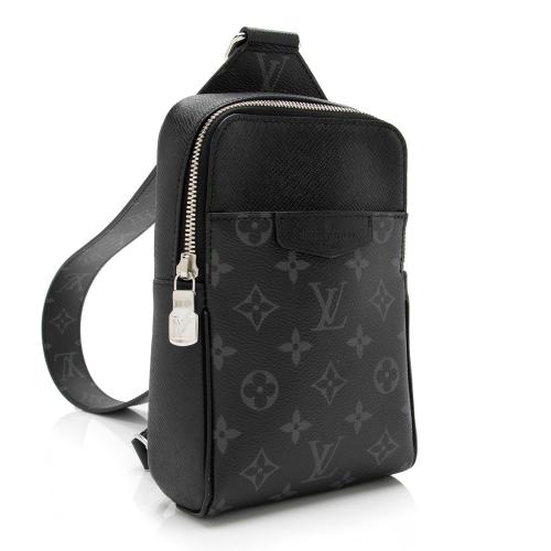 Louis Vuitton Monogram Eclipse Taiga Leather Outdoor Sling Bag, Louis  Vuitton Handbags