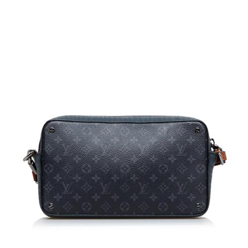 Black Louis Vuitton Monogram Eclipse Volga Crossbody Bag