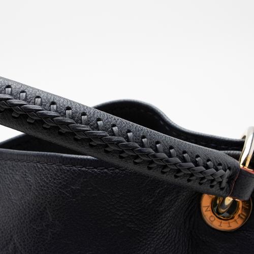 Louis Vuitton Artsy MM Monogram Empreinte Leather. Monogram cross body strap.  2017.