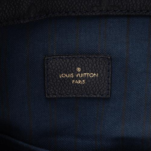 Louis Vuitton Blue Monogram Empreinte Leather Artsy MM Shoulder