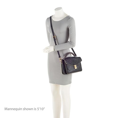 Louis Vuitton Monogram Empreinte Braided Pochette Metis Shoulder Bag