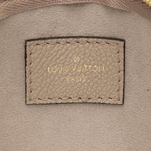 Louis Vuitton Monogram Empreinte Carryall mm Pochette