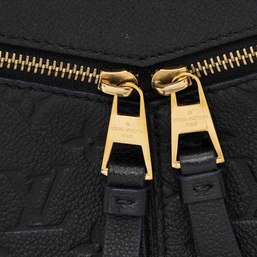 Louis Vuitton Sully PM Monogram Empreinte Leather Shoulder Bag Black