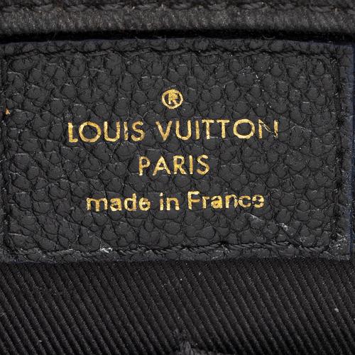 Louis Vuitton Black Monogram Empreinte Leather Sully PM Bag Louis Vuitton