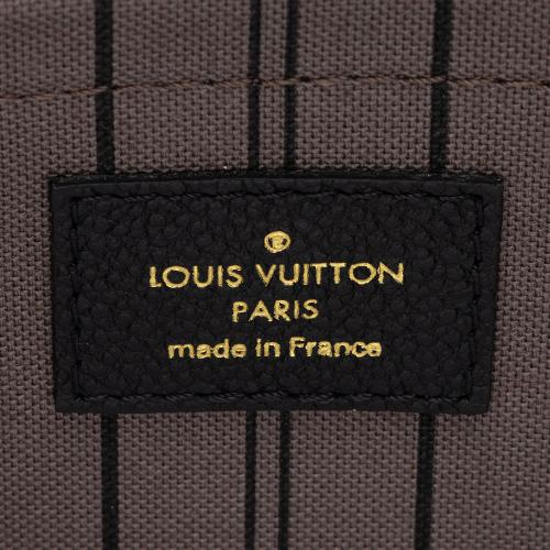 Louis Vuitton Monogram Empreinte Montaigne mm Satchel