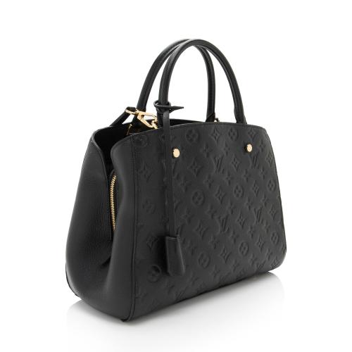 Louis Vuitton Monogram Empreinte Montaigne MM Satchel, Louis Vuitton  Handbags
