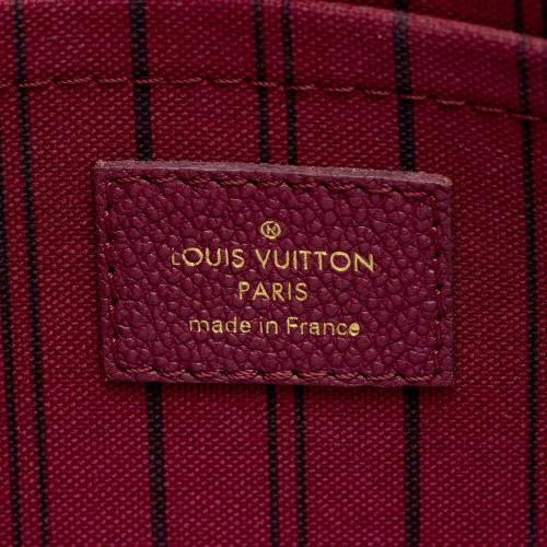 Louis Vuitton Monogram Empreinte Montaigne MM Satchel