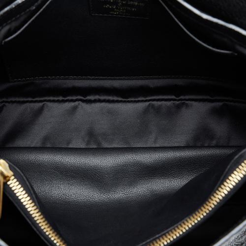 Louis Vuitton Black Monogram Empreinte Leather Rubel Shoulder Bag