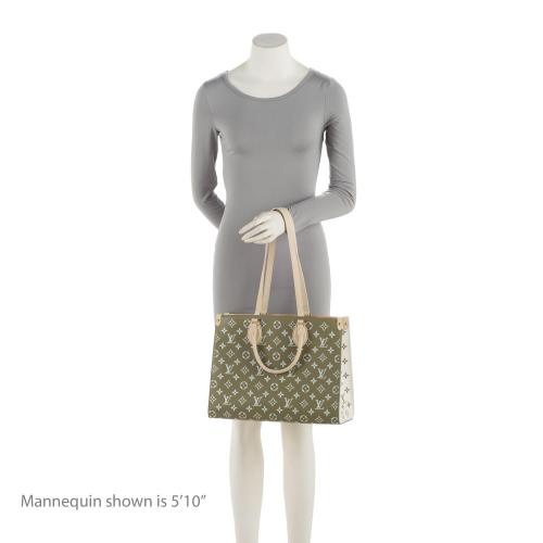 NWT LOUIS VUITTON ON THE GO MM SPRING IN THE CITY EMPREINTE ROSE