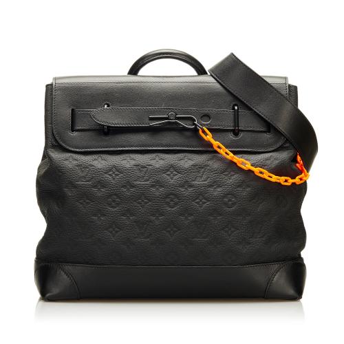 Louis Vuitton Steamer PM Black Calf