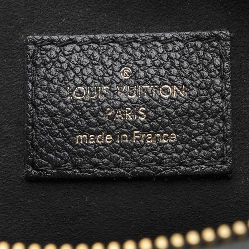 2016 Louis Vuitton Black Monogram Empreinte Leather Twinset at