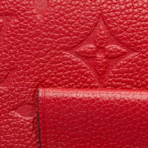 LOUIS VUITTON Monogram Empreinte Vavin BB Shoulder Bag Leather