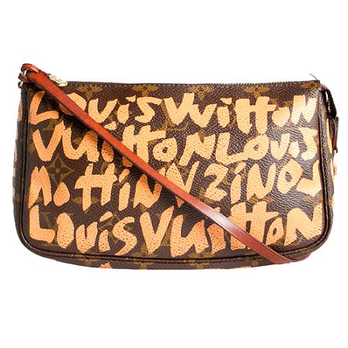 Louis Vuitton Monogram Graffiti Pochette Accessoires Handbag