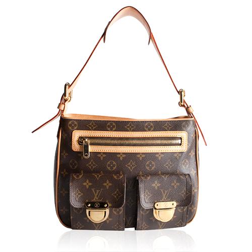 Louis Vuitton Monogram Hudson GM Shoulder Handbag