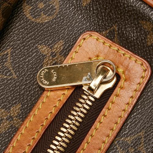 Louis Vuitton Brown, Pattern Print Monogram Hudson GM