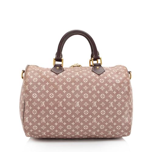 Louis Vuitton Speedy 30 Brown Monogram Idylle Canvas Ladies