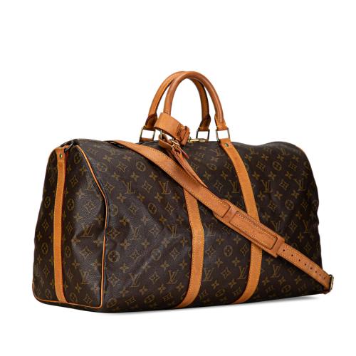 Louis Vuitton Monogram Keepall Bandouliere 50