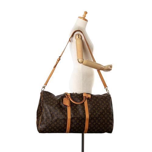 Louis Vuitton Monogram Keepall Bandouliere 60