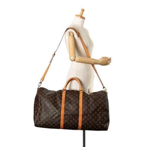 Louis Vuitton Monogram Keepall Bandouliere 60