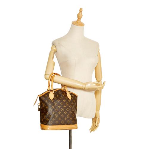 Louis Vuitton Lockit Vertical Monogram Handbag