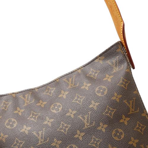 Louis Vuitton Brown, Pattern Print Monogram Looping mm