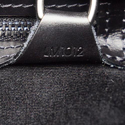 Louis Vuitton Metallic Dark Grey Monogram Mat Stockton Bag Louis Vuitton