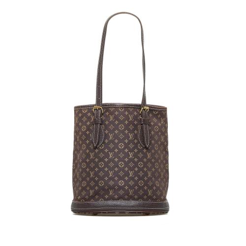 LOUIS VUITTON Monogram Mini Lin Bucket PM Shoulder Bag - Sale