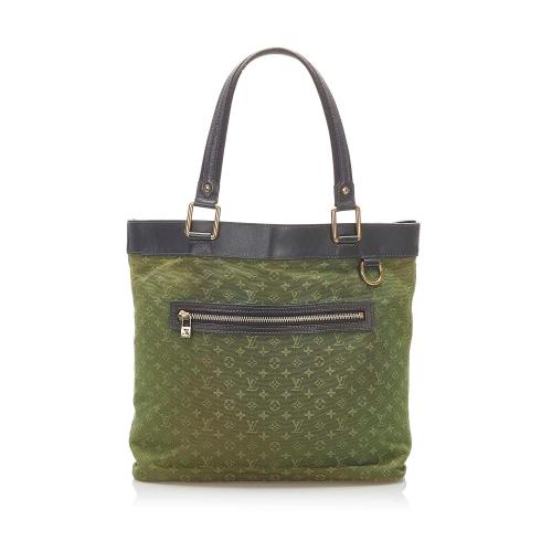 LOUIS VUITTON Mini Lin Lucille GM Monogram Canvas Tote Bag Cherry