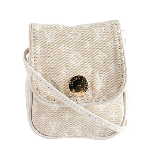 Louis Vuitton Monogram Mini Lin Pochette Cancun Crossbody Shoulder Handbag