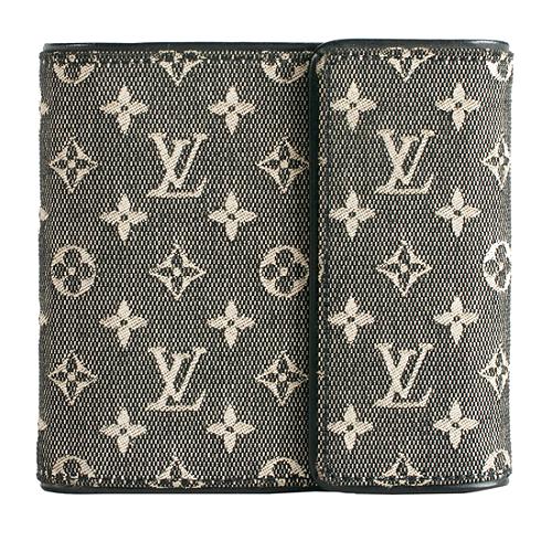 Louis Vuitton Monogram Mini Lin Porte Billets Cartes Wallet