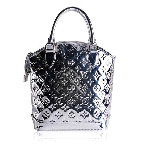 Louis Vuitton Monogram Miroir Lockit Satchel Handbag