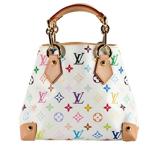 Louis Vuitton Monogram Multicolore Audra Satchel Handbag 