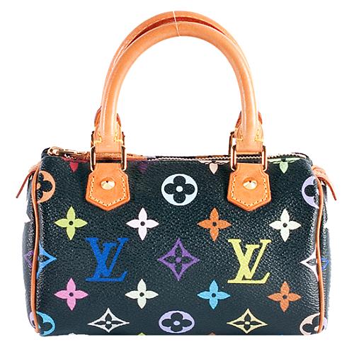 Louis Vuitton Monogram Multicolore Mini Sac HL Satchel Handbag