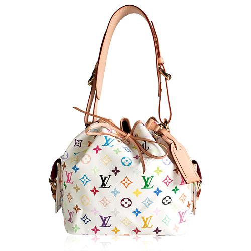 Louis Vuitton Monogram Multicolore Petit Noe Shoulder Handbag