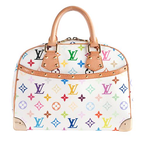 Louis Vuitton Monogram Multicolore Trouville Satchel Handbag