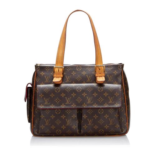 Louis Vuitton Brown, Pattern Print Monogram Multipli-Cite