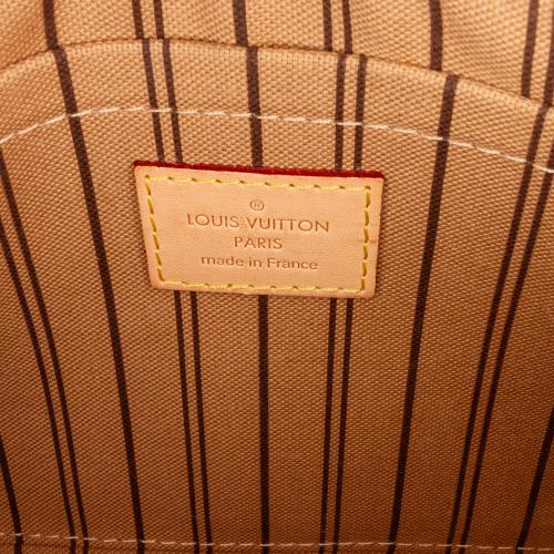 Louis Vuitton Brown, Pattern Print Monogram Articles de Voyage Neverfull mm