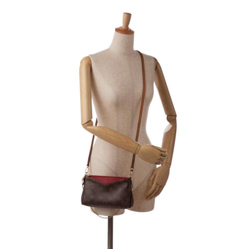 Louis Vuitton Monogram Pallas Clutch - Brown Shoulder Bags
