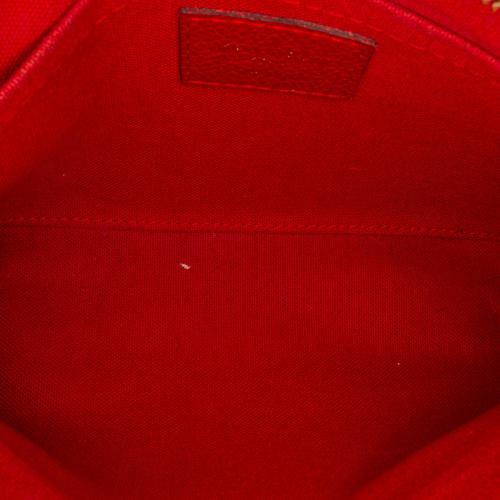 Louis Vuitton, Bags, Louis Vuitton Pallas Clutch Red Bag