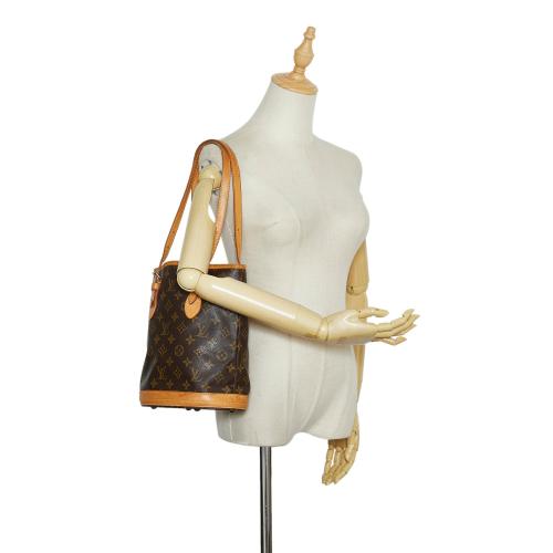 Louis Vuitton Monogram Petit Bucket Bag