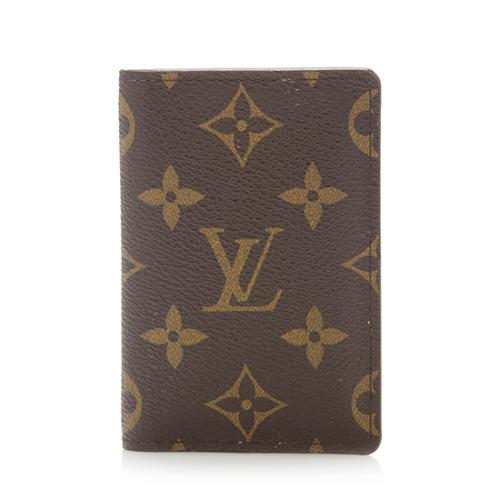 Louis Vuitton Monogram Canvas Pocket Organizer Wallet