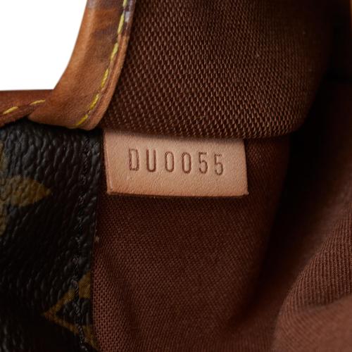 Louis Vuitton Brown, Pattern Print Monogram Popincourt Long