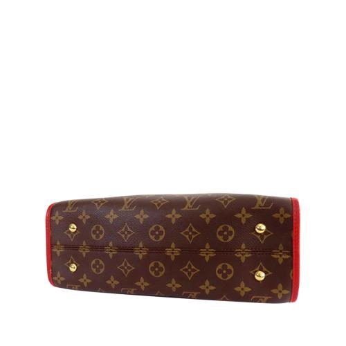 LOUIS VUITTON Monogram Popincourt PM Red 1299647