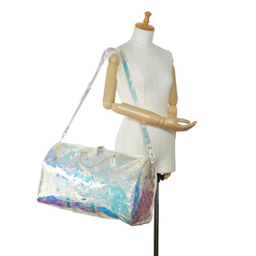 Louis Vuitton Prism Keepall Bandouliere 50 Bag by Virgil Abloh
