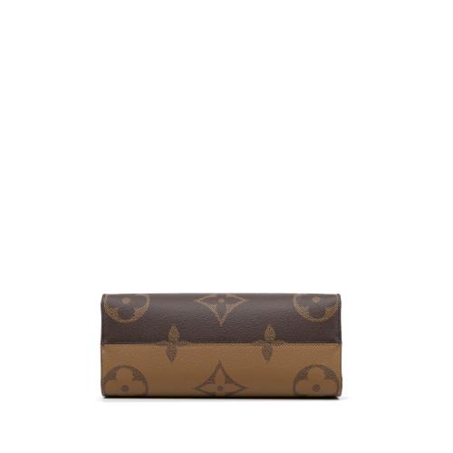 Louis Vuitton 2021 Pre-Owned Monogram Reverse Card Case - Brown for Women